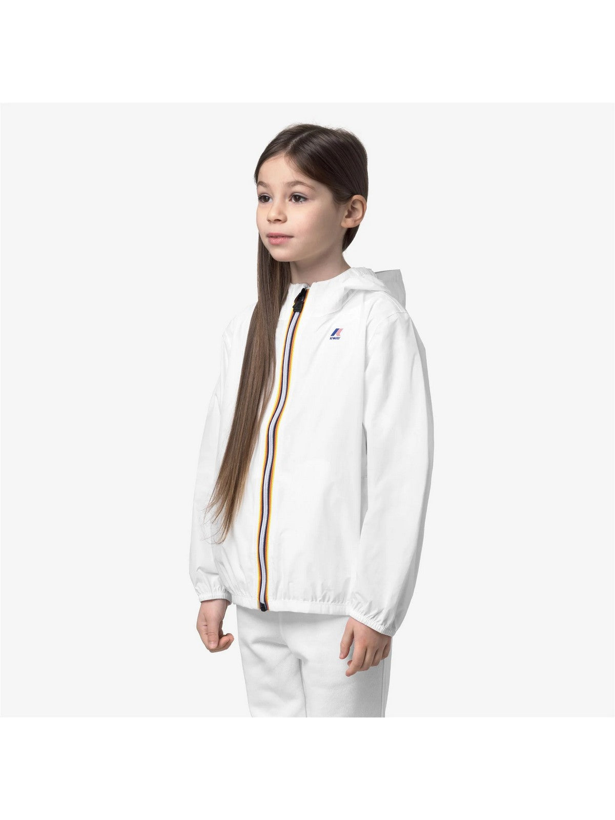 K-WAY Giubbino Unisex bambino P. LE VRAI 4.0 CLAUDE K61336W 001 WHITE