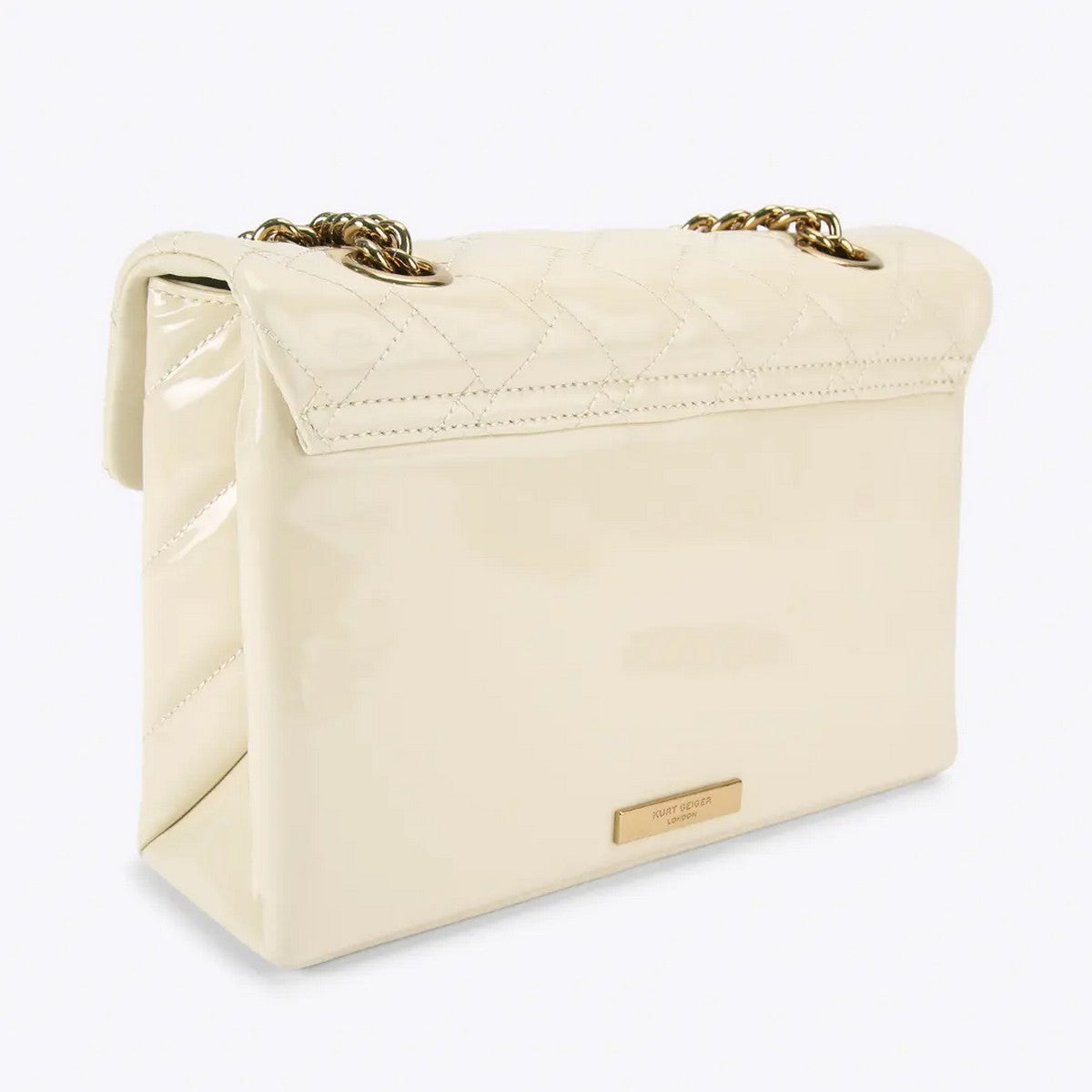 KURT GEIGER Borsa Donna 690-LEATHER KENSINGTON BAG 5021542309 CREAM CREAM
