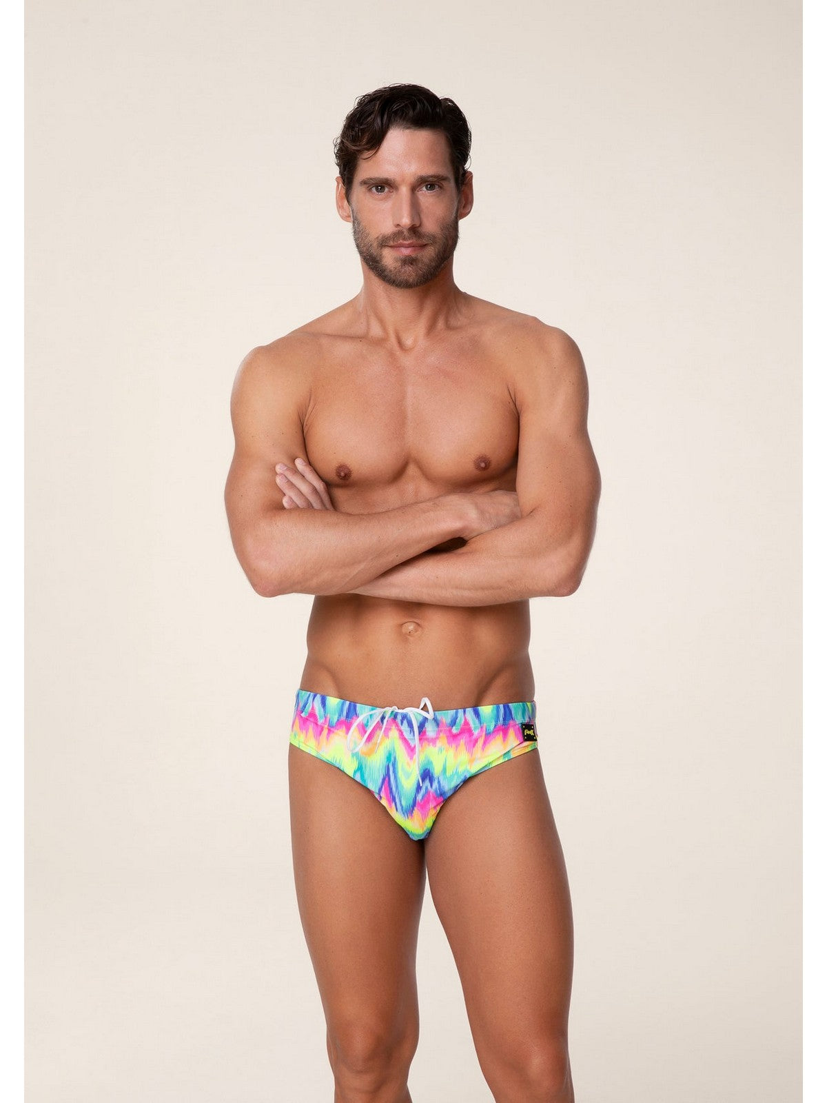 F ** K Costume de salle de bain Men FK24-4020X02 MULTICOLOR