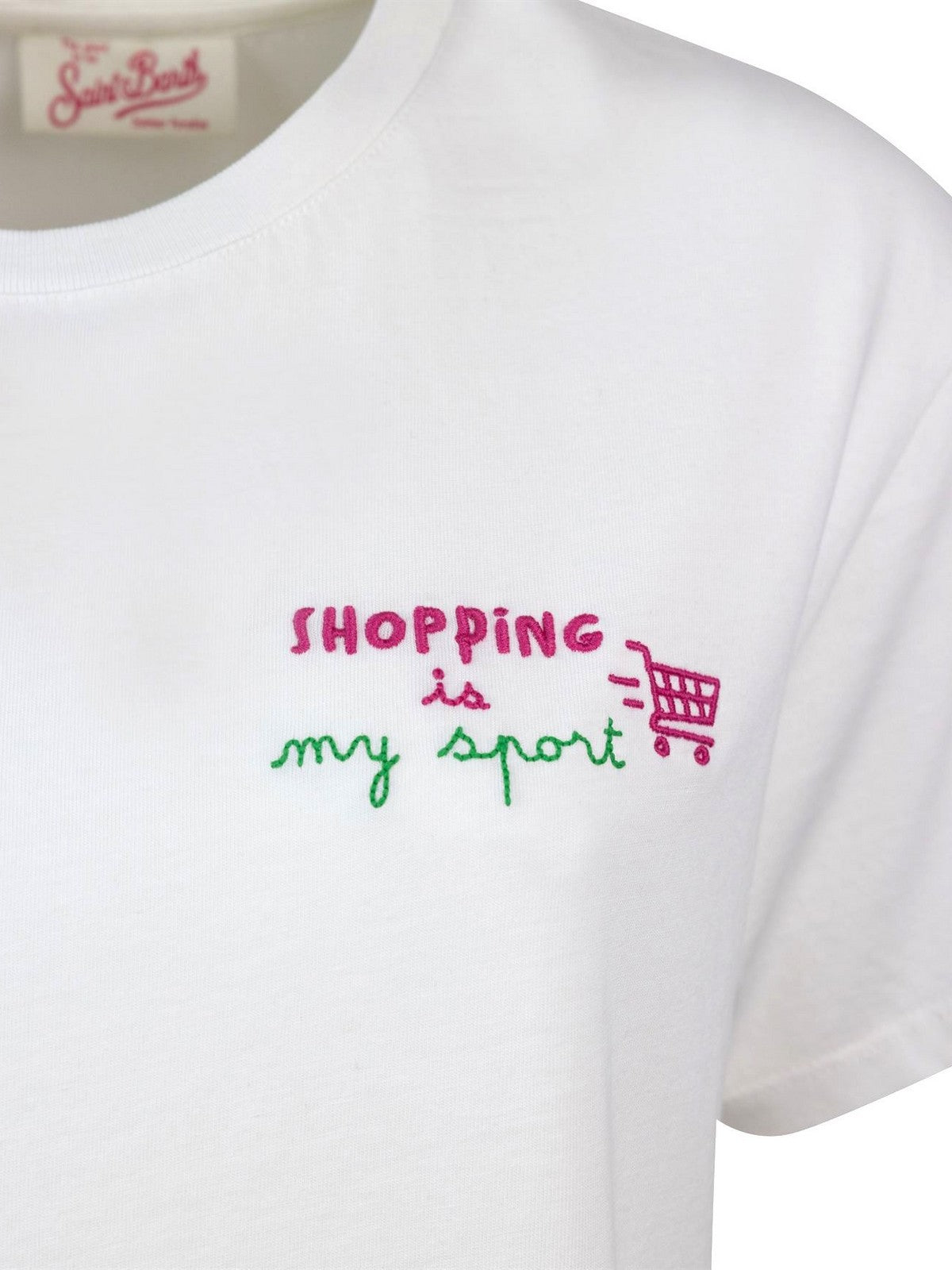 MC2 SAINT BARTH T-Shirt e Polo Donna EMILIE 05754F Bianco gioboutiqueweb