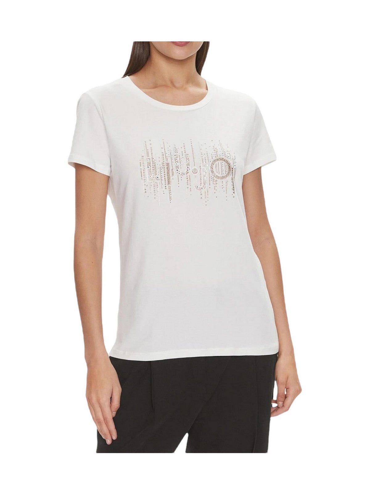 T-shirt Liu Jo Sport et femme Pole TA4246JS003 10604 Ivory