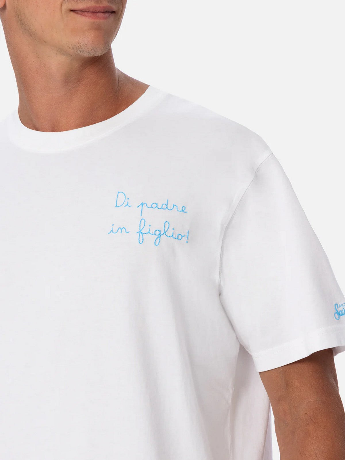 MC2 SAINT BARTH T-shirt Uomo TSHIRT MAN 04831H Bianco