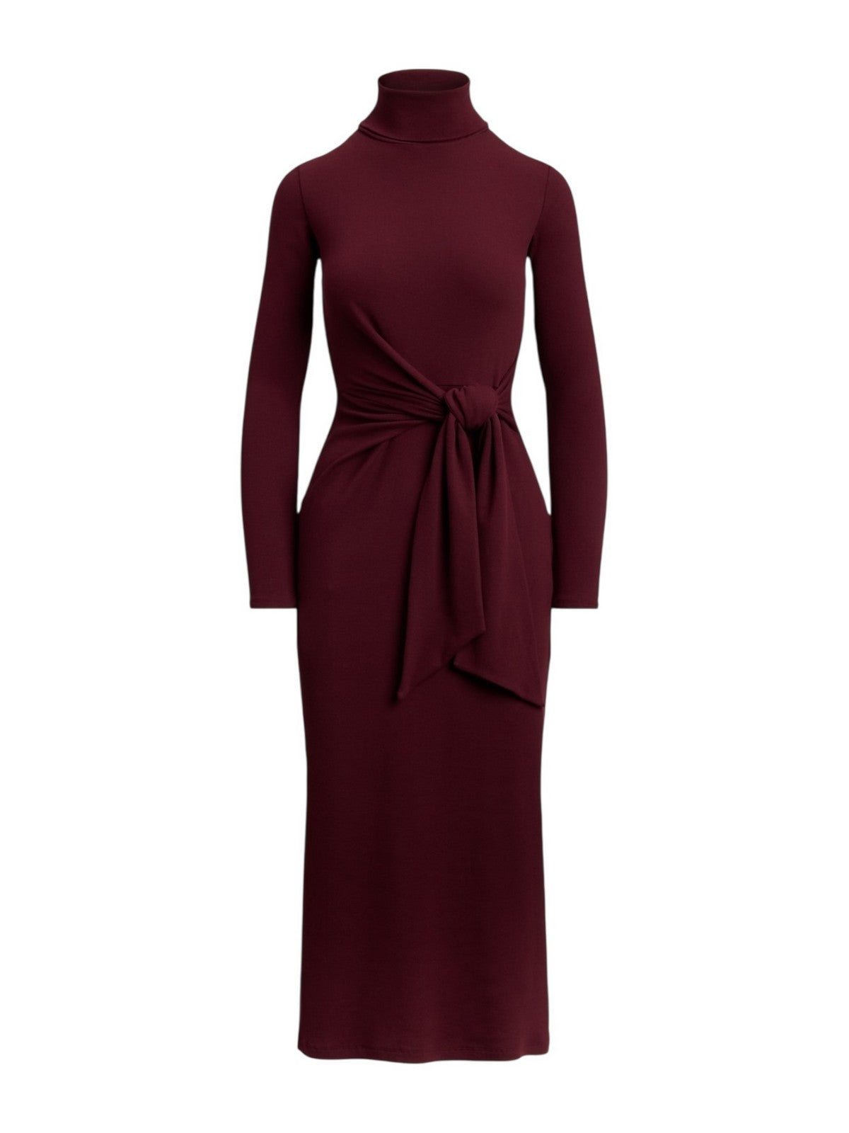 LAUREN RALPH LAUREN Abito Donna VAUREEN-LONG SLEEVE-DAY DRESS 200980028 006 DARK GARNET