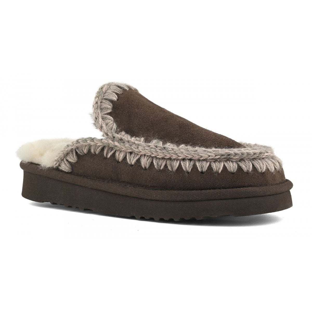 MOU Ciabatta Donna Eskimo slipper MU.FW101125A BRPEP Brown Pepper