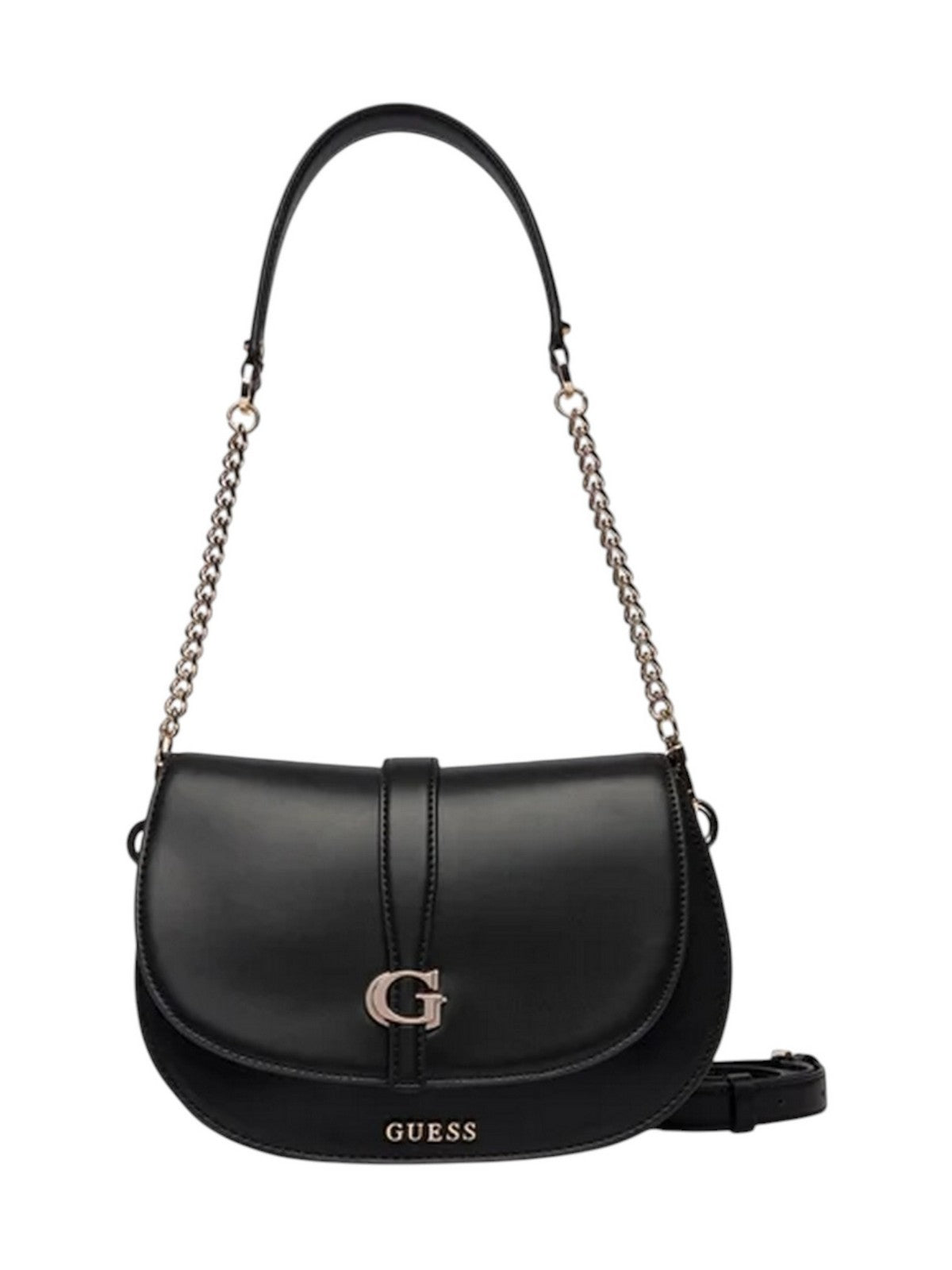 GUESS Borsa Donna CARRIE FLAP SHOULDER BAG HWVG98 96200 BLA BLACK