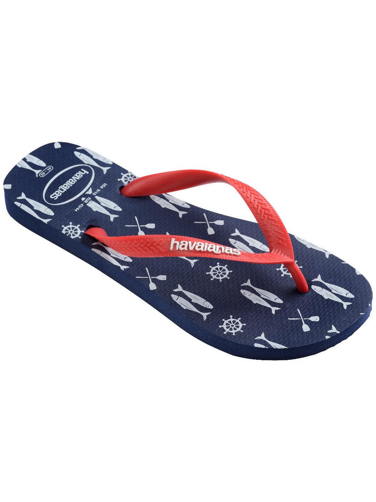 HAVAIANAS Infradito Uomo Hav. Top Nautical 4137126.5603 Blu gioboutiqueweb