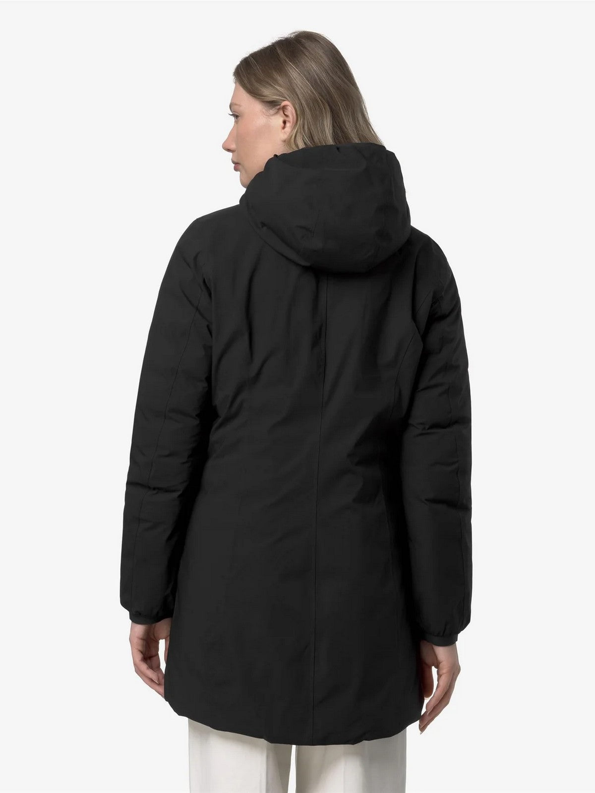 K-WAY Giubbino Donna DENISE ST THERMO DOUBLE K8134CW BC9 Black Pure - Beige C