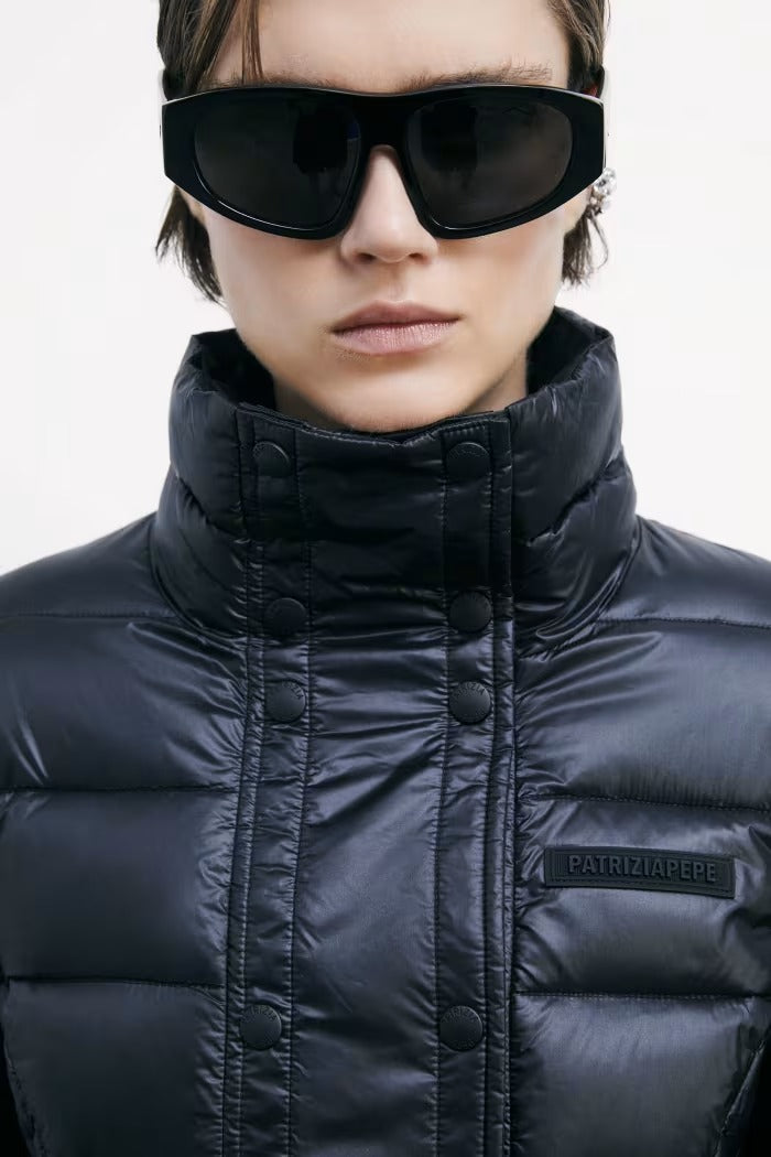 PATRIZIA PEPE Piumino Donna 8O0192 A631 K103 NERO