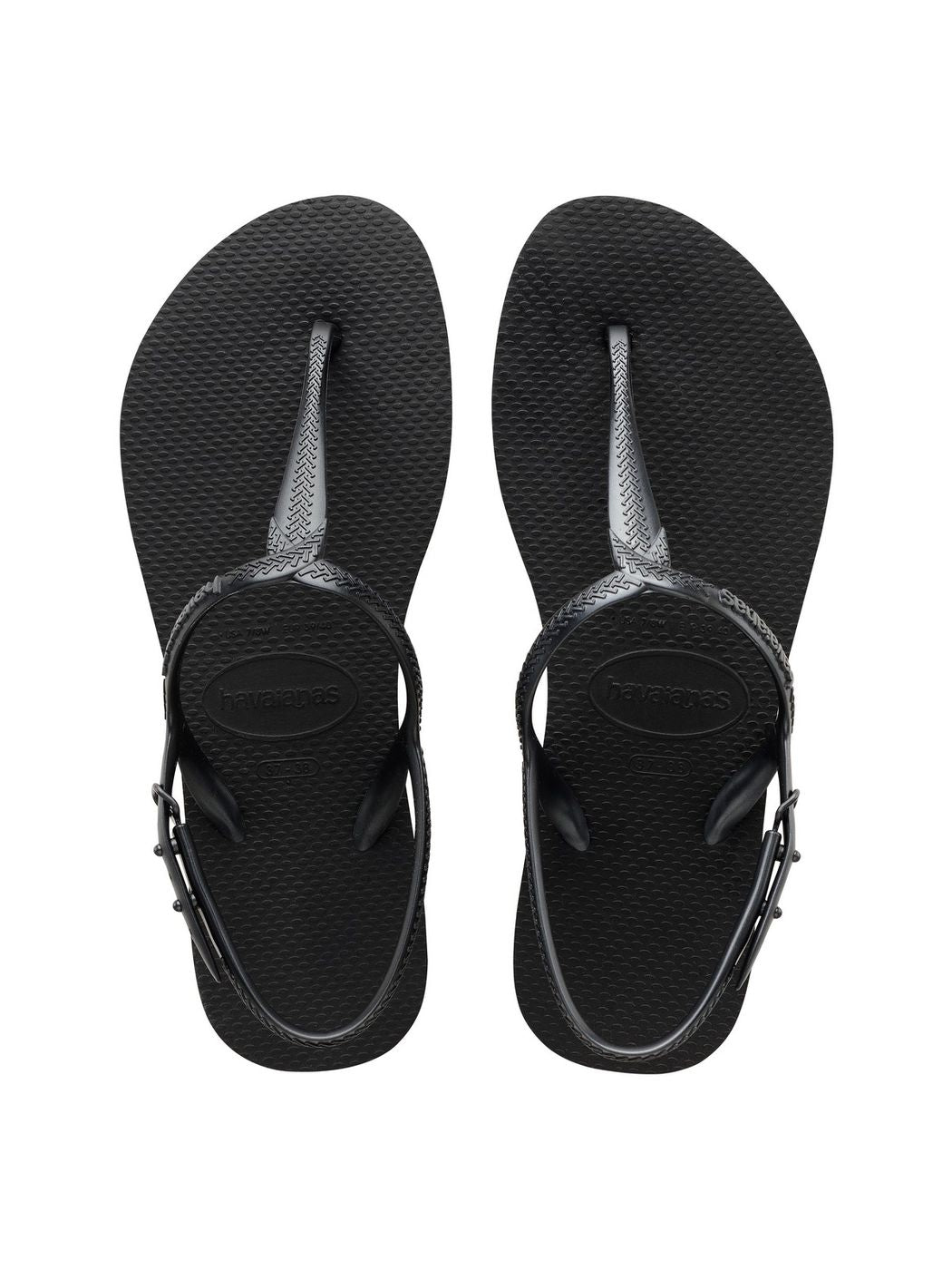 HAVAIANAS Infradito Donna Hav. Twist 4144756.0090 Nero gioboutiqueweb