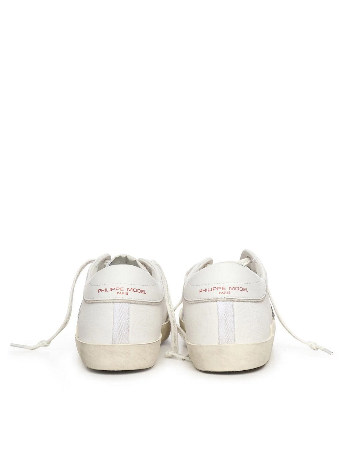 PHILIPPE MODEL Sneaker Uomo Prsx Low Man PRLU FG01 DRAPEAU_BLANC