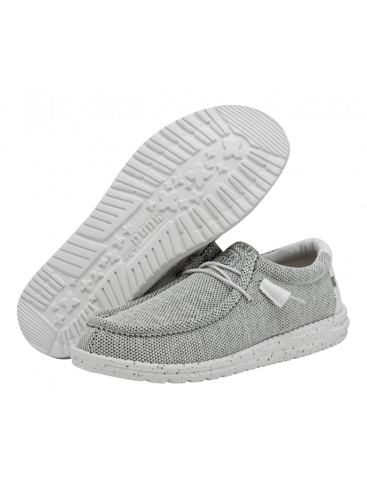 HEY DUDE Mocassino Uomo Wally sox HD.40019 1KA Grigio gioboutiqueweb