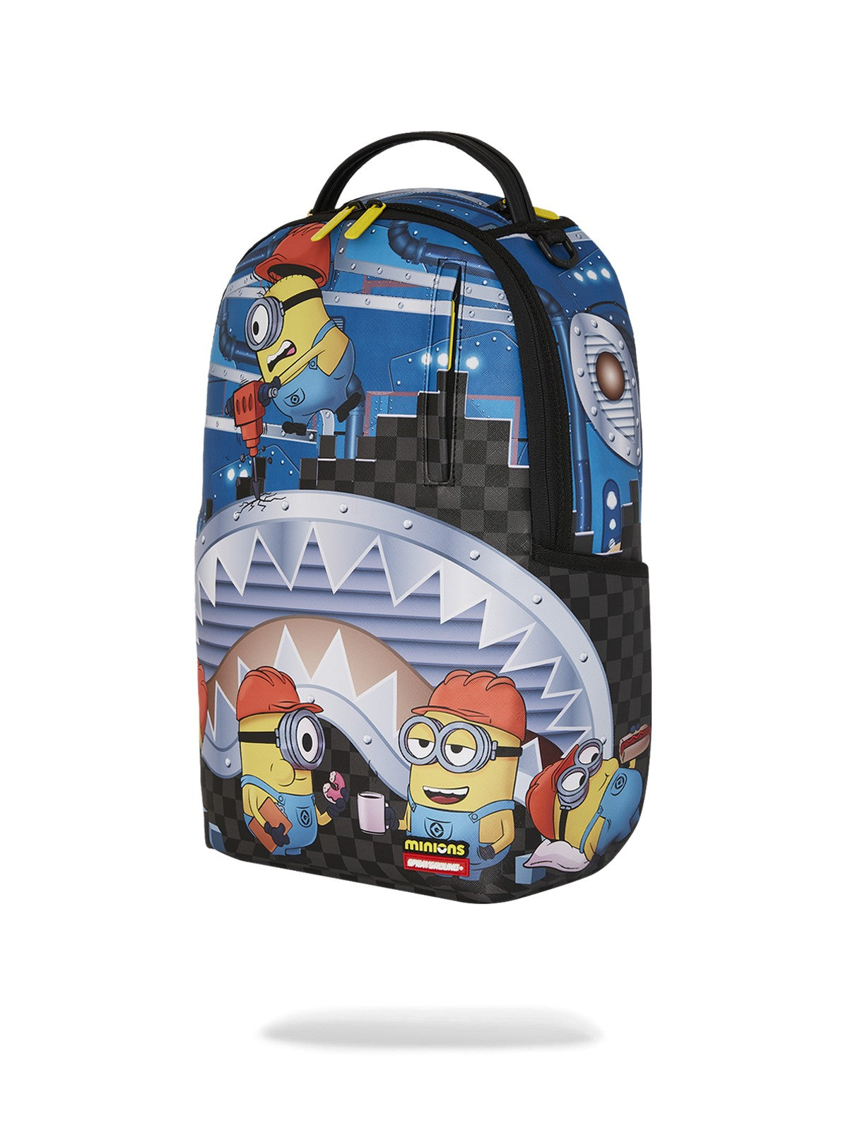 SPRAYGROUND Zaino Uomo MINION AND SPRAYGROUND SIGN BACKPACK 910B7791NSZ BLU gioboutiqueweb