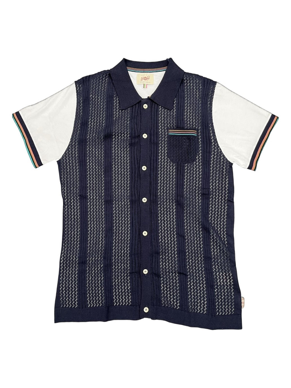 BOB Camicia Uomo AN/P25RIK UNICA B Blu