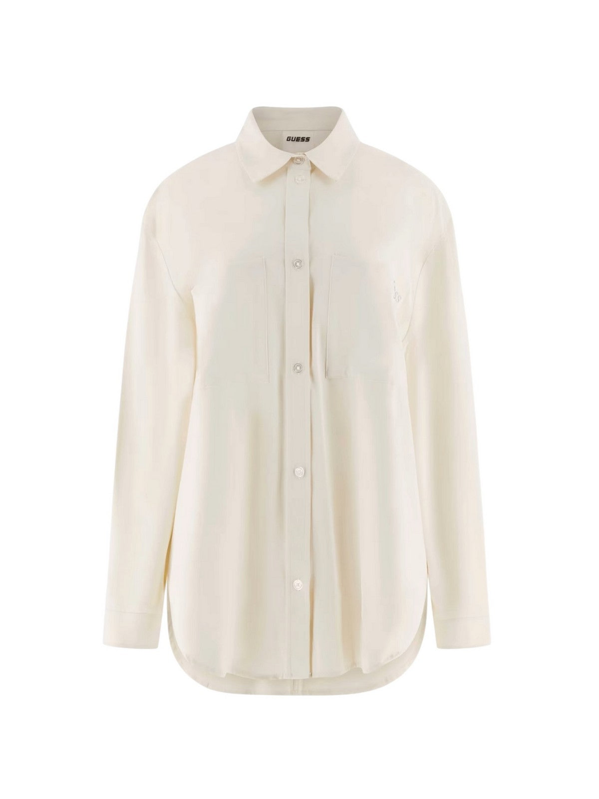 GUESS SPORT Camicia Donna NAT SHACKET V6RH00 WL232 G027 WHITE GLAM