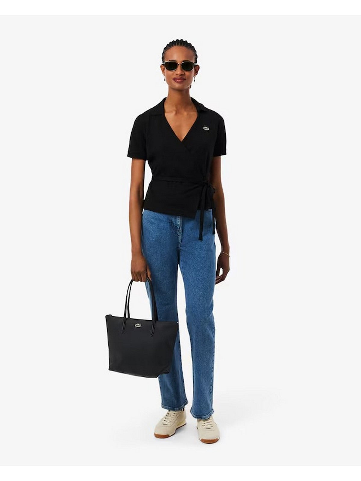 LACOSTE Borsa Donna NF2037 000 Nero