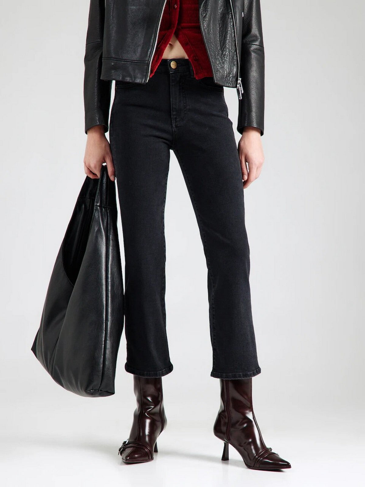 PINKO Damenjeans BRITNEY BOOTCUT 103860-A2QS PJ4 WASH BLACK DARK