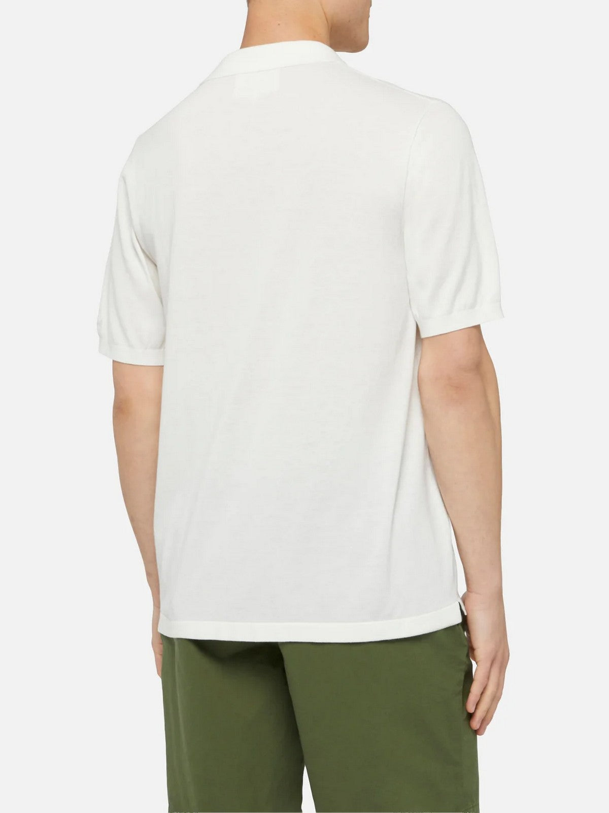 MC2 SAINT BARTH Polo Uomo SLOAN LINEN COTTON 00095L 10L CREAM