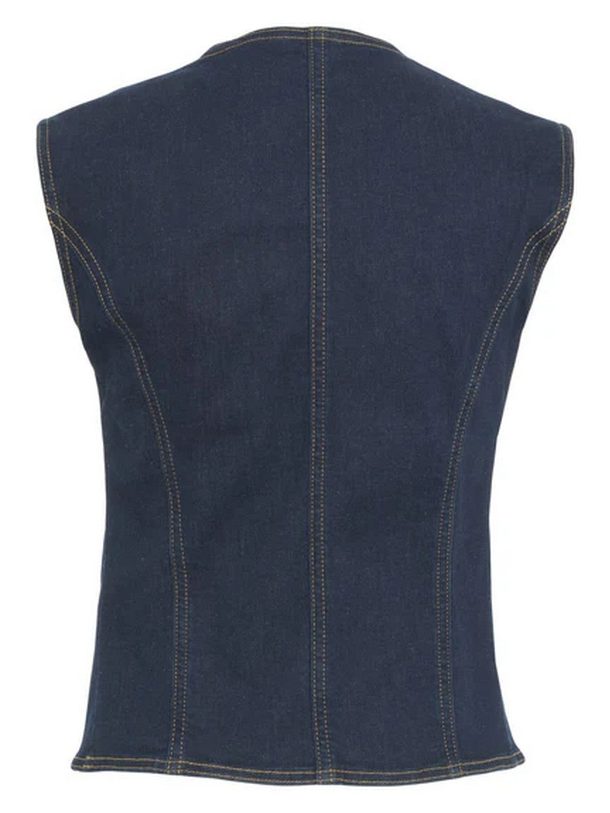LIU JO BLUE DENIM Gilet Donna UA6345D4925 77000 NORMAL WASH