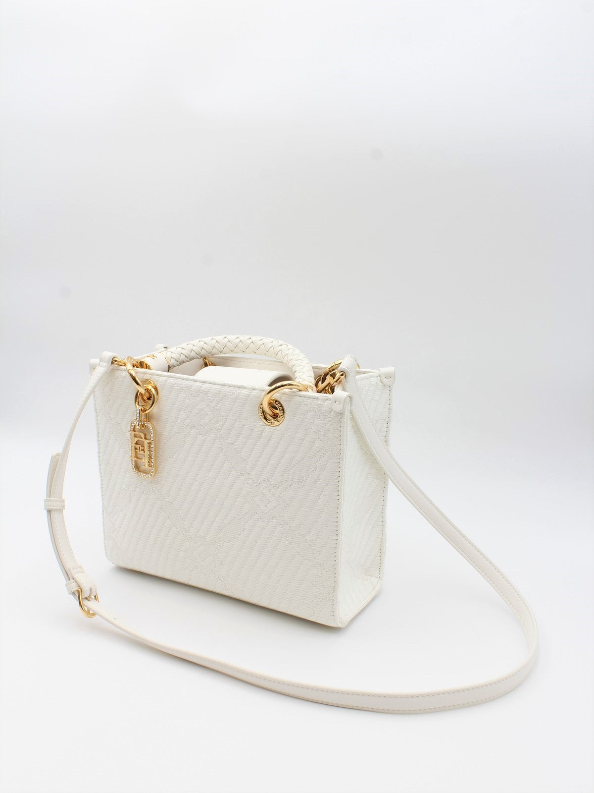 ELISABETTA FRANCHI Borsa Donna BS13A51E2-360 Avorio gioboutiqueweb