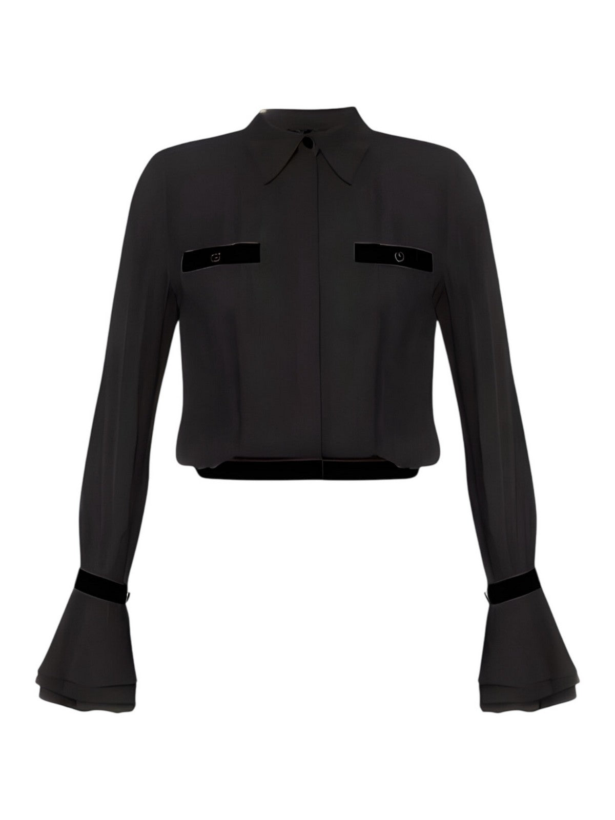 ELISABETTA FRANCHI Camicia Donna CA13157E2 110 Nero