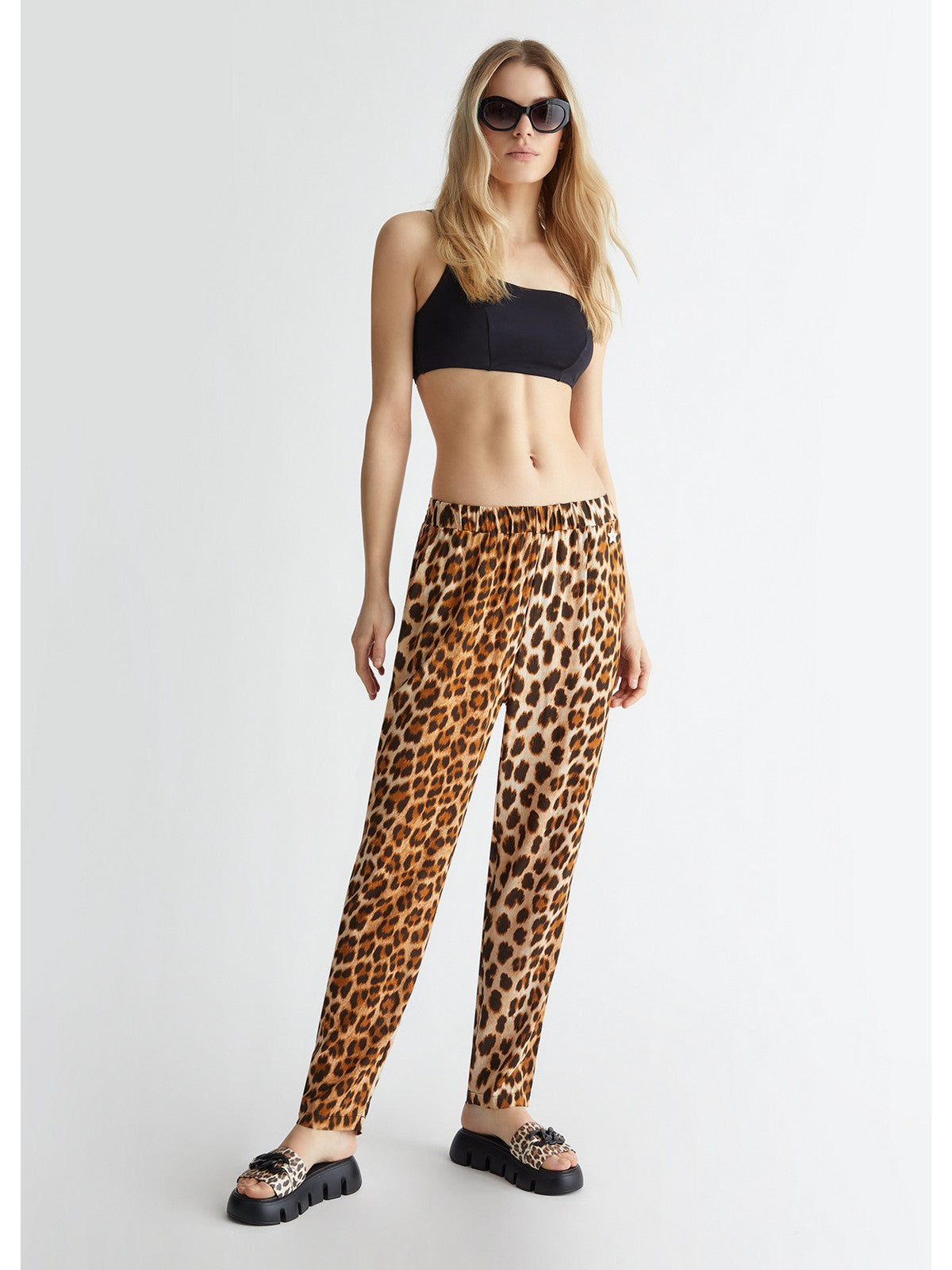 LIU JO BEACHWEAR Pantalone Donna VA4131T3826 N9163 Beige