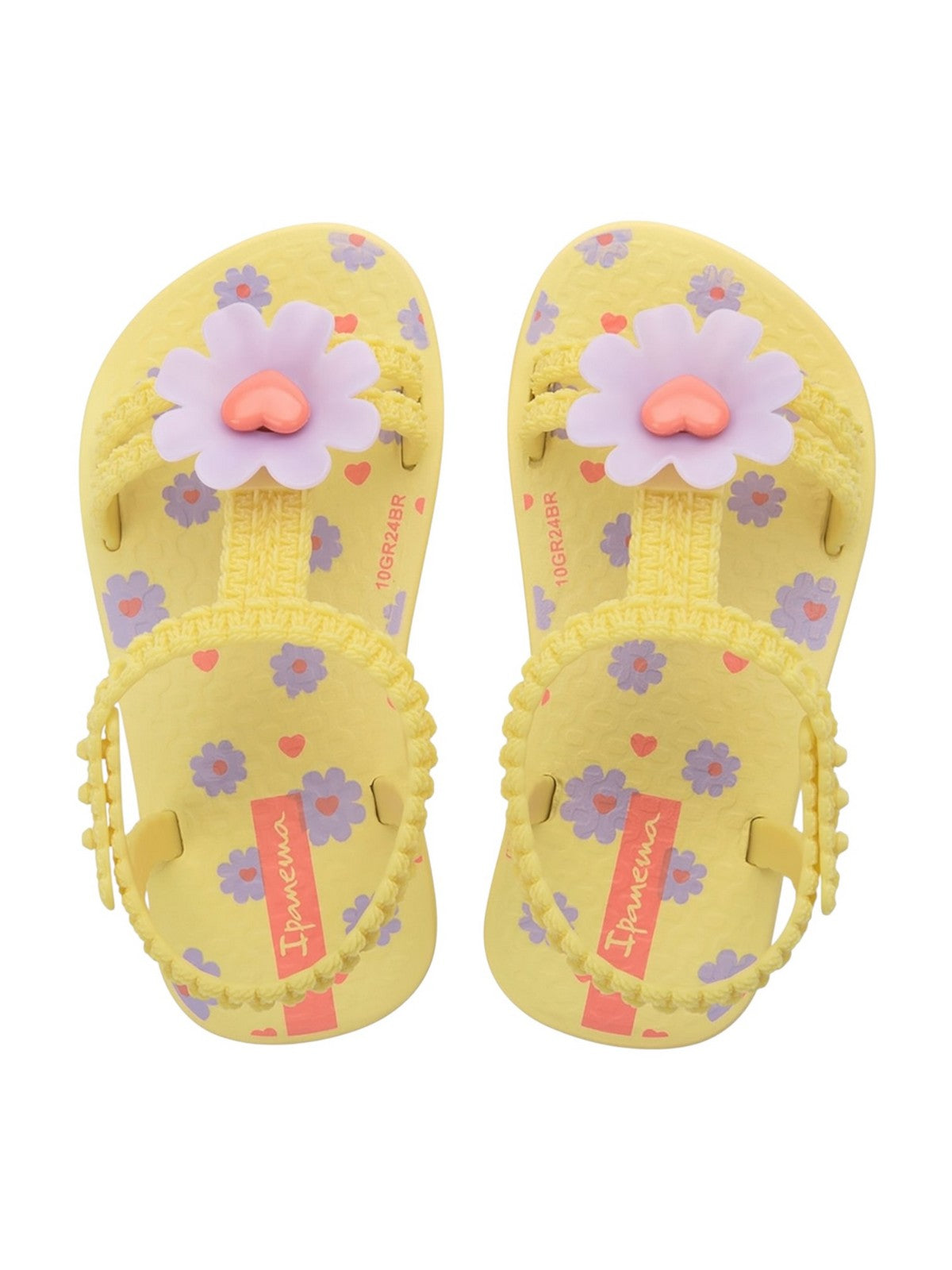IPANEMA Sandalo Bambine e ragazze IP.83355 BC654 YELLOW/LILAC gioboutiqueweb