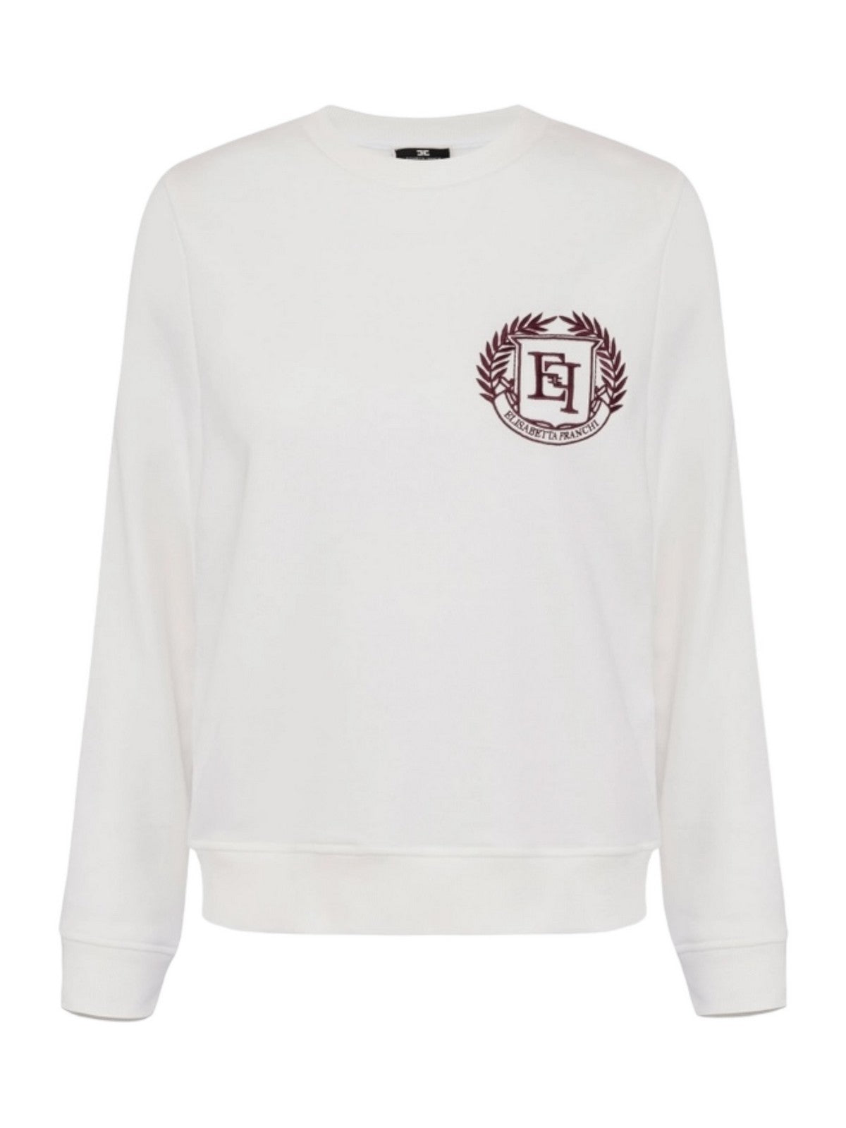 ELISABETTA FRANCHI Women's sweatshirt MD00446E2 360 ivory