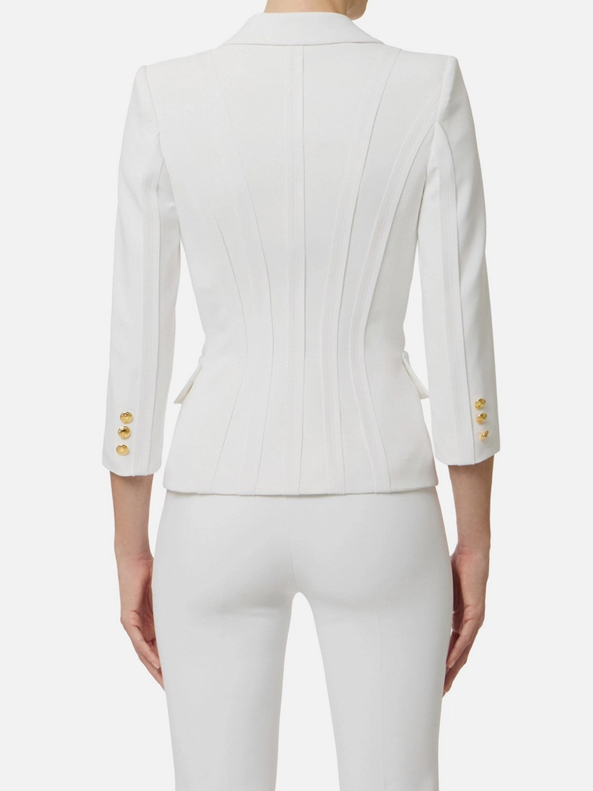 ELISABETTA FRANCHI Giacca Donna GI21861E2 360 Avorio