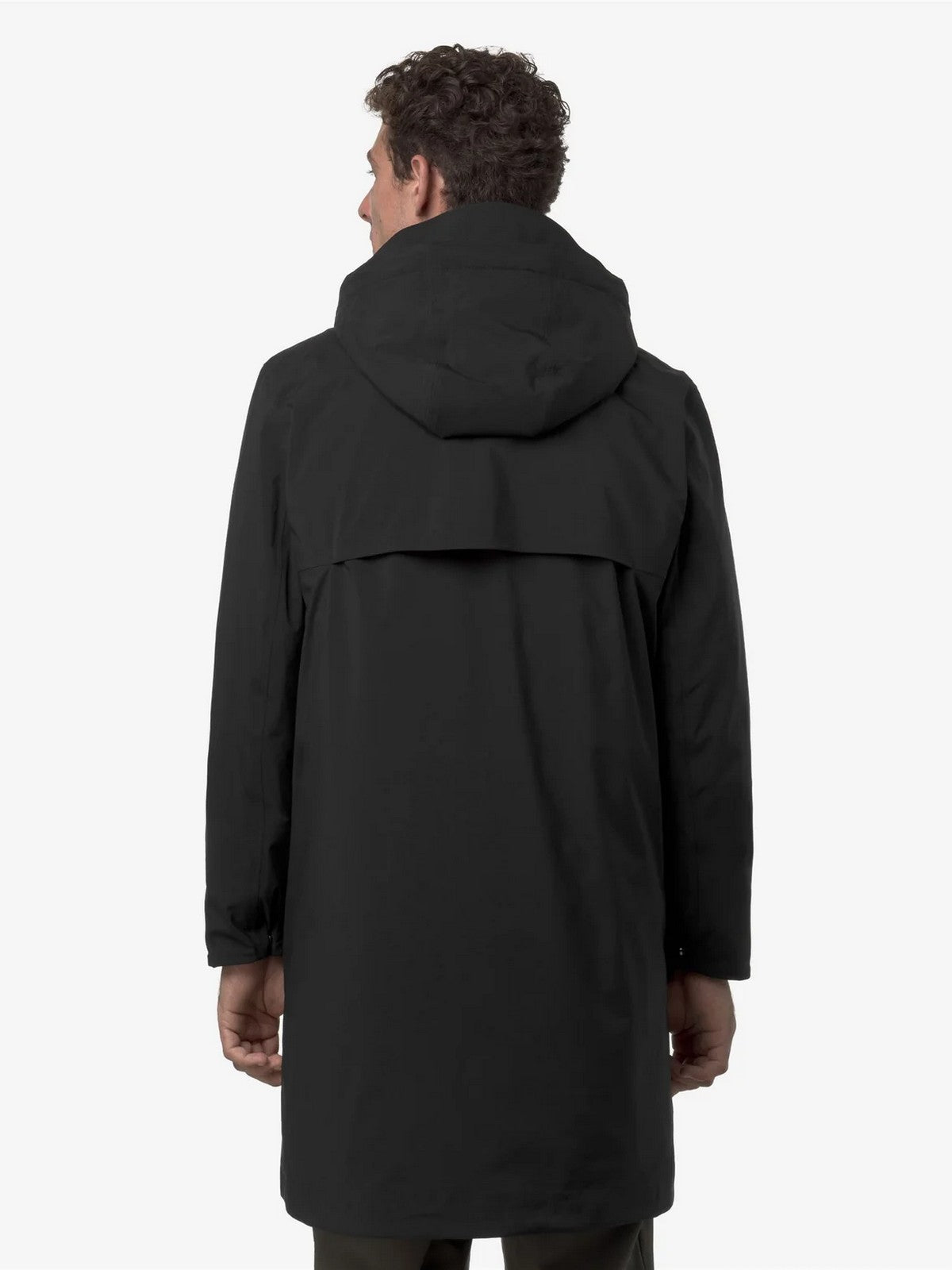 K-WAY Giubbino Uomo Thomal bonded padded K7136IW AT0 BLACK PURE - BLACK P