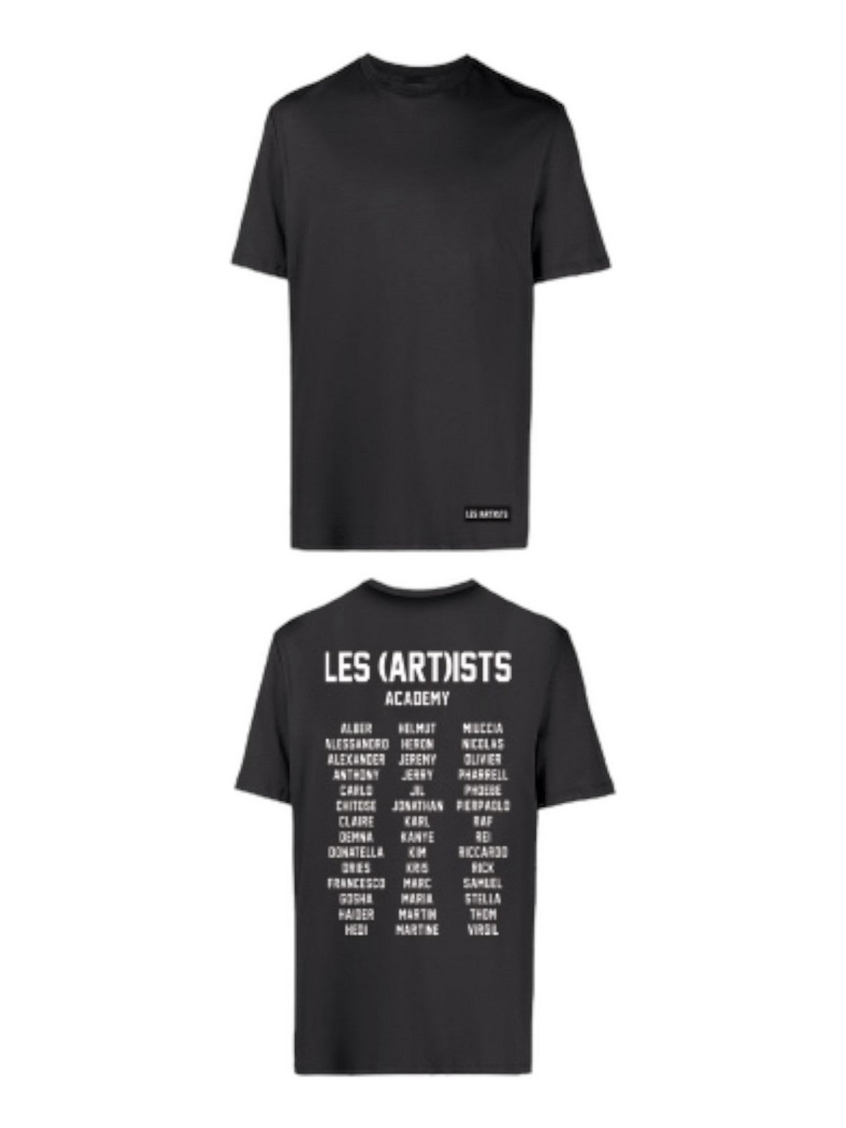 LES ARTISTS T-Shirt e Polo Uomo 24SSLATS568 Nero gioboutiqueweb