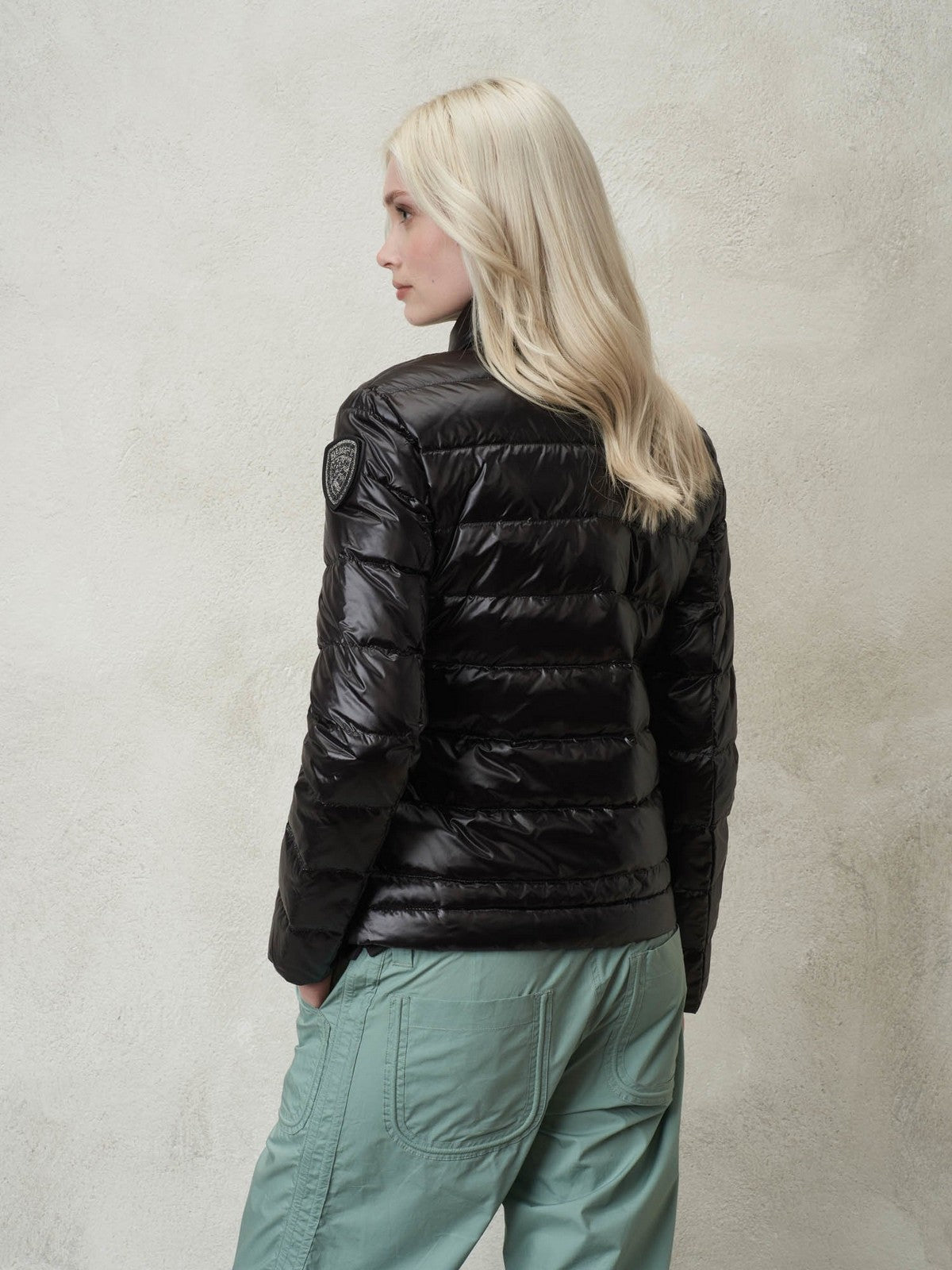 BLAUER Piumino Donna 24SBLDC03050 005050 999 Nero