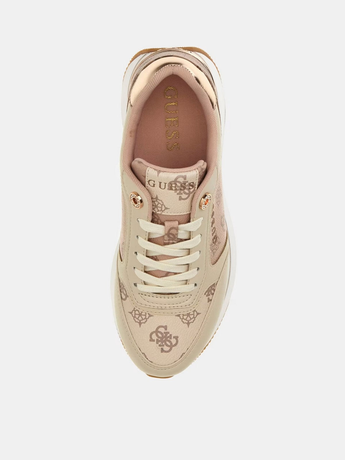 GUESS Sneaker Donna Camrio7 FLTCAM FAL12 MAUVE Beige gioboutiqueweb