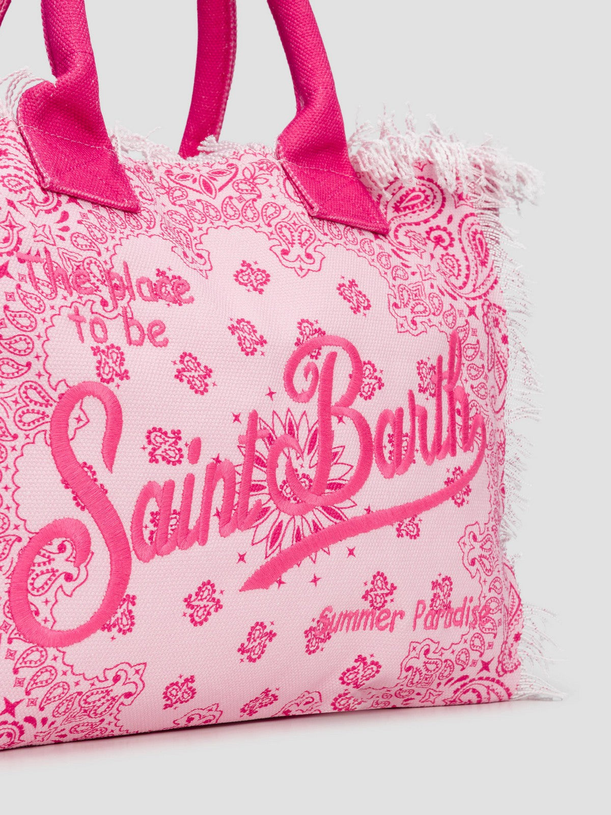 MC2 SAINT BARTH Borsa Donna VANITY 04107H BANDANNA ROUND 2177 EMB gioboutiqueweb
