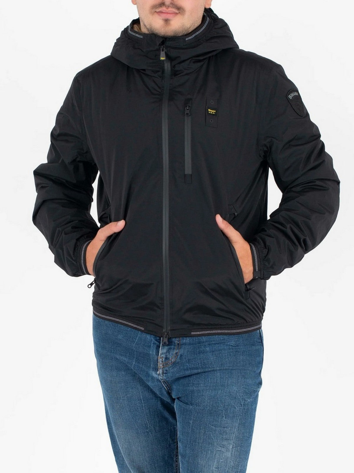 BLAUER Piumino Uomo DEVON 25WBLUC11083 007110 999 Nero