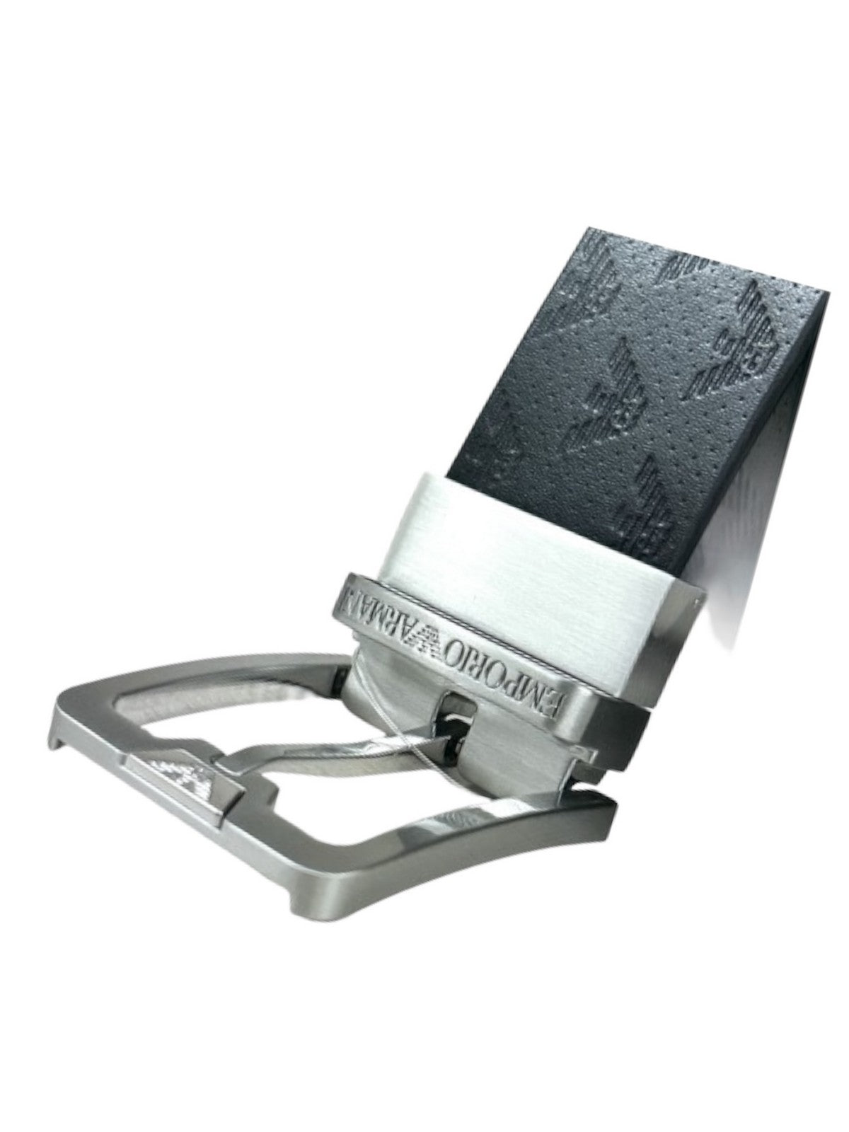 EMPORIO ARMANI Cintura Uomo Y4S502 Y221E 81386 Nero gioboutiqueweb