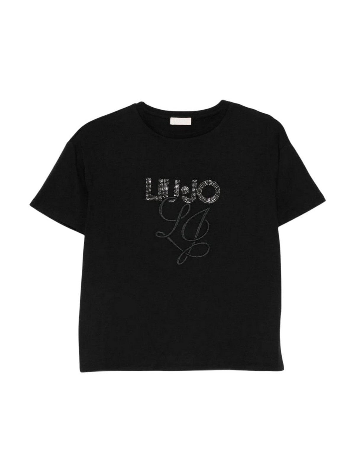 LIU JO WHITE T-shirt Donna WA6238JS923 P9351 Nero LiuJo LJ