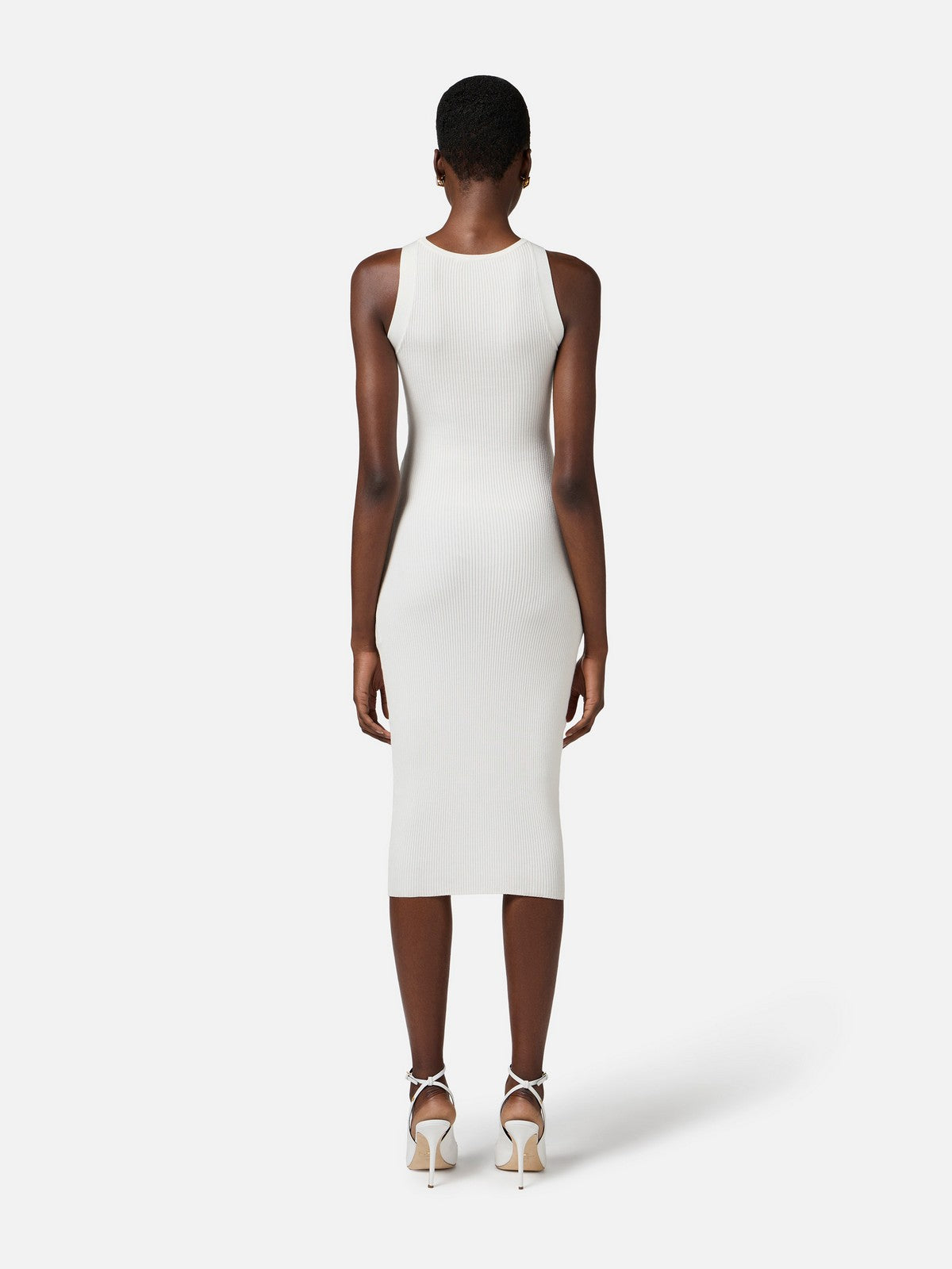 ELISABETTA FRANCHI Abito Donna AM63B51E2-360 Avorio gioboutiqueweb