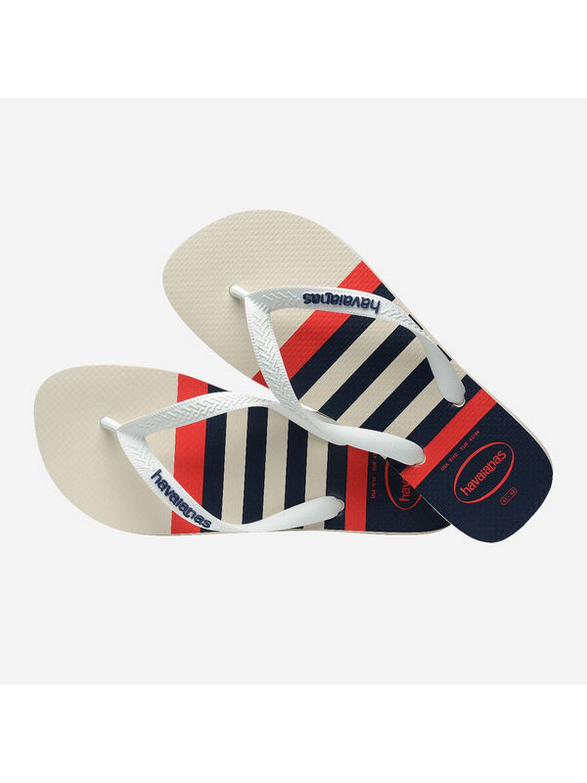 HAVAIANAS Infradito Uomo Hav. Top Nautical 4137126.6349 Bianco gioboutiqueweb