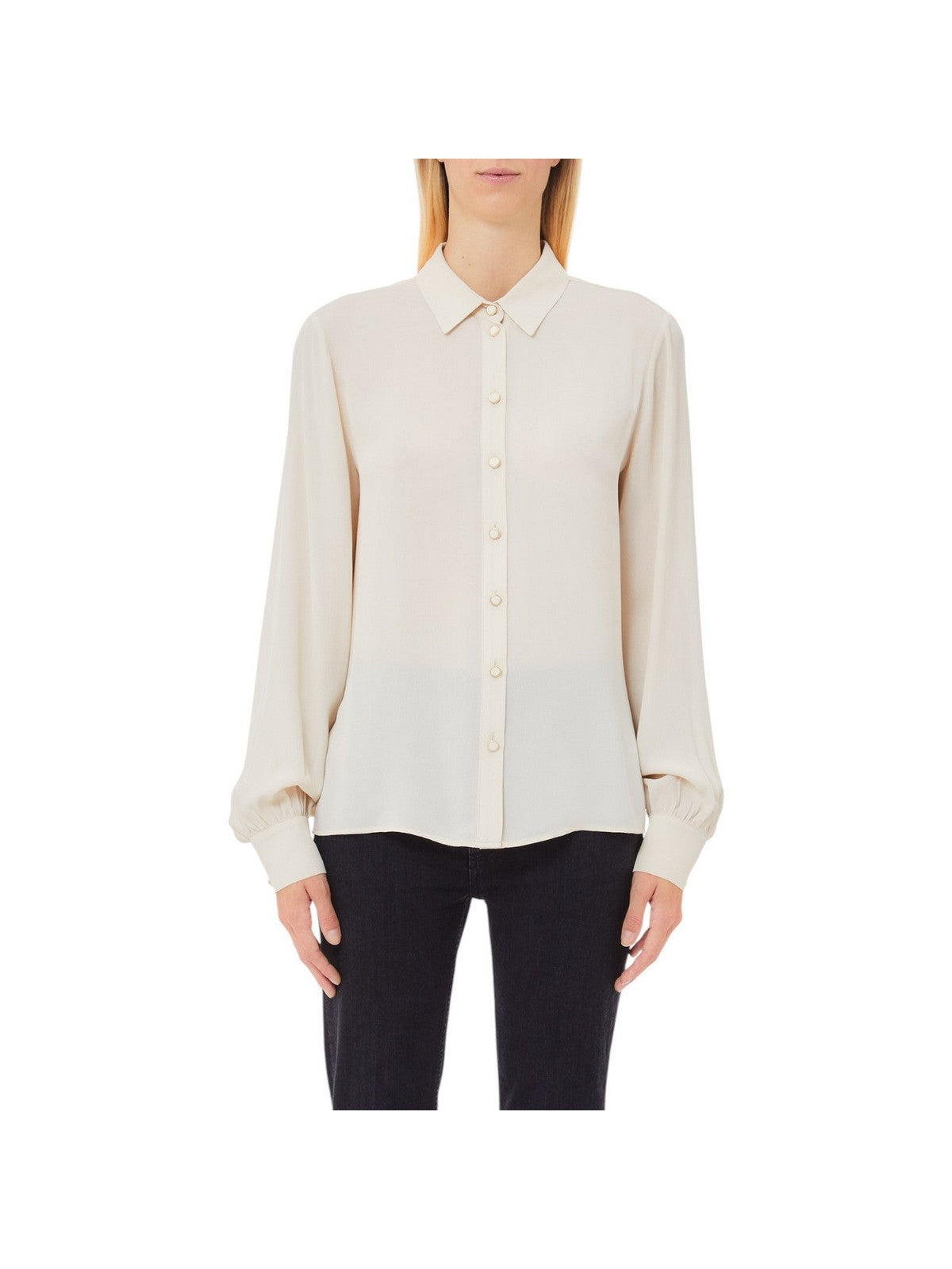 LIU JO WHITE Camicia Donna WA5095T2578 20304 Beige gioboutiqueweb