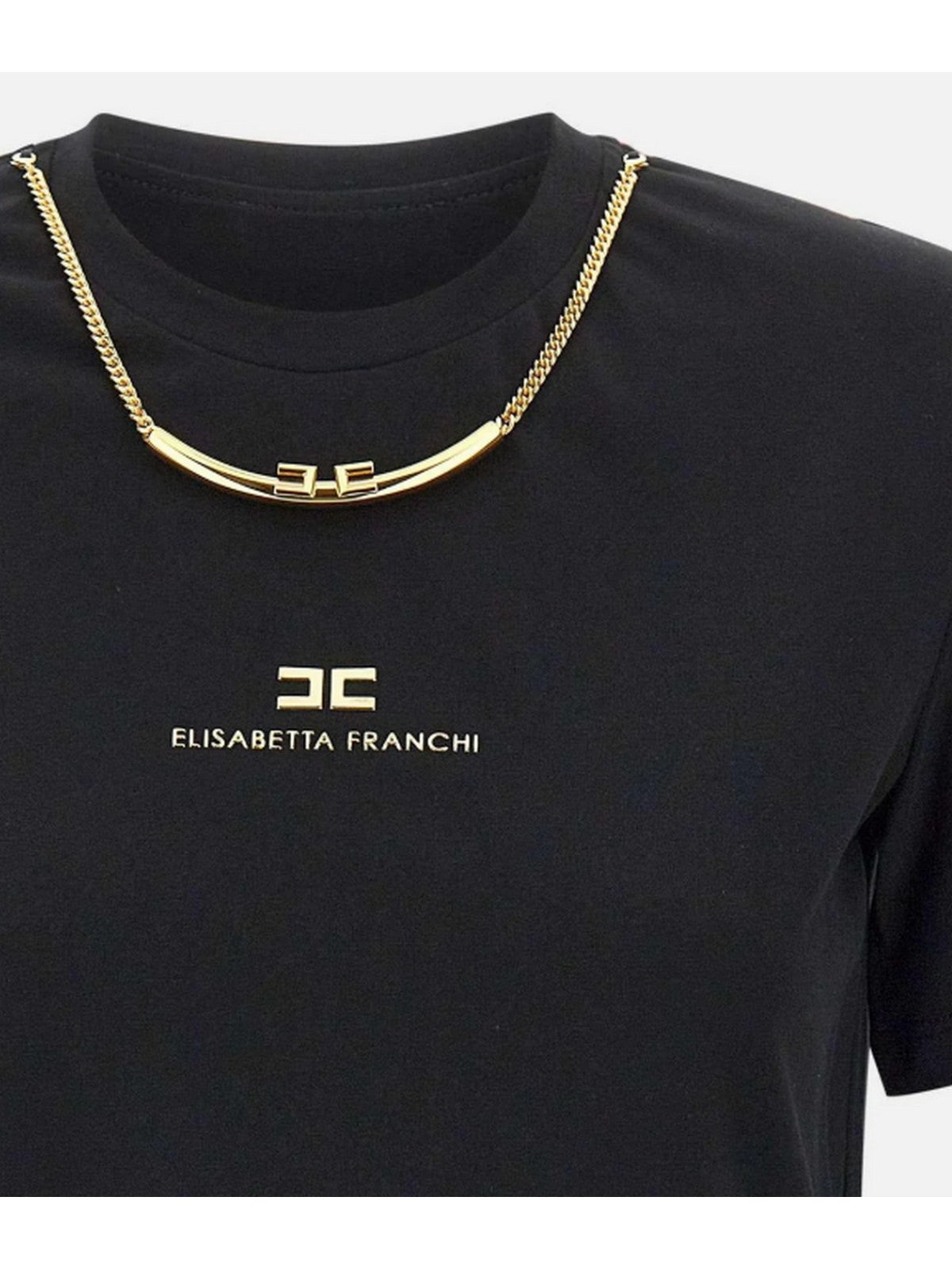 ELISABETTA FRANCHI T-shirt Donna MA02856E2 110 Nero