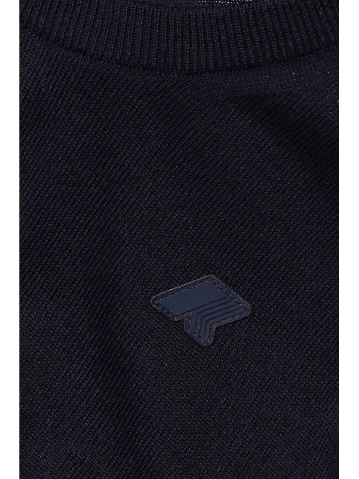 K-WAY Maglione Uomo Sebastien merino K2142EW K89 BLUE DEPTH gioboutiqueweb