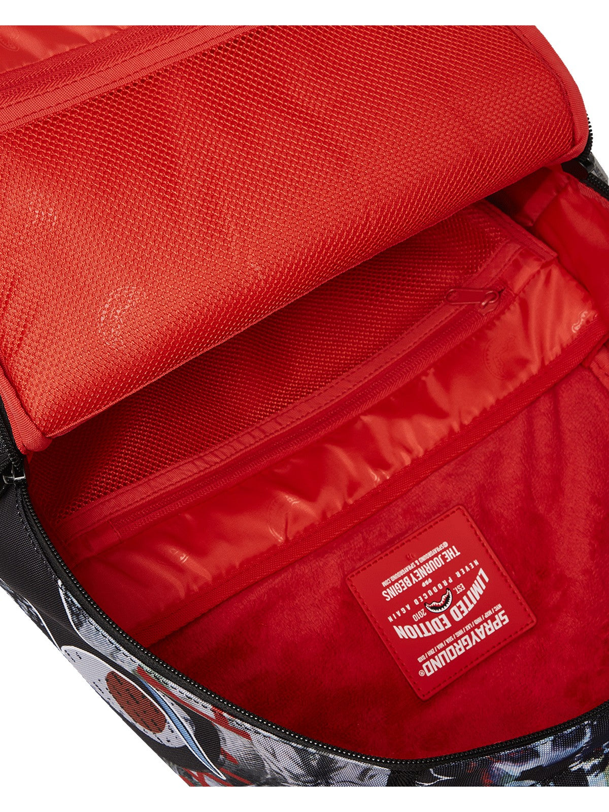 SPRAYGROUND Zaino Uomo DC BATMAN COLLAGE SHARK DLXR BACKPACK 910B7340NSZ Nero