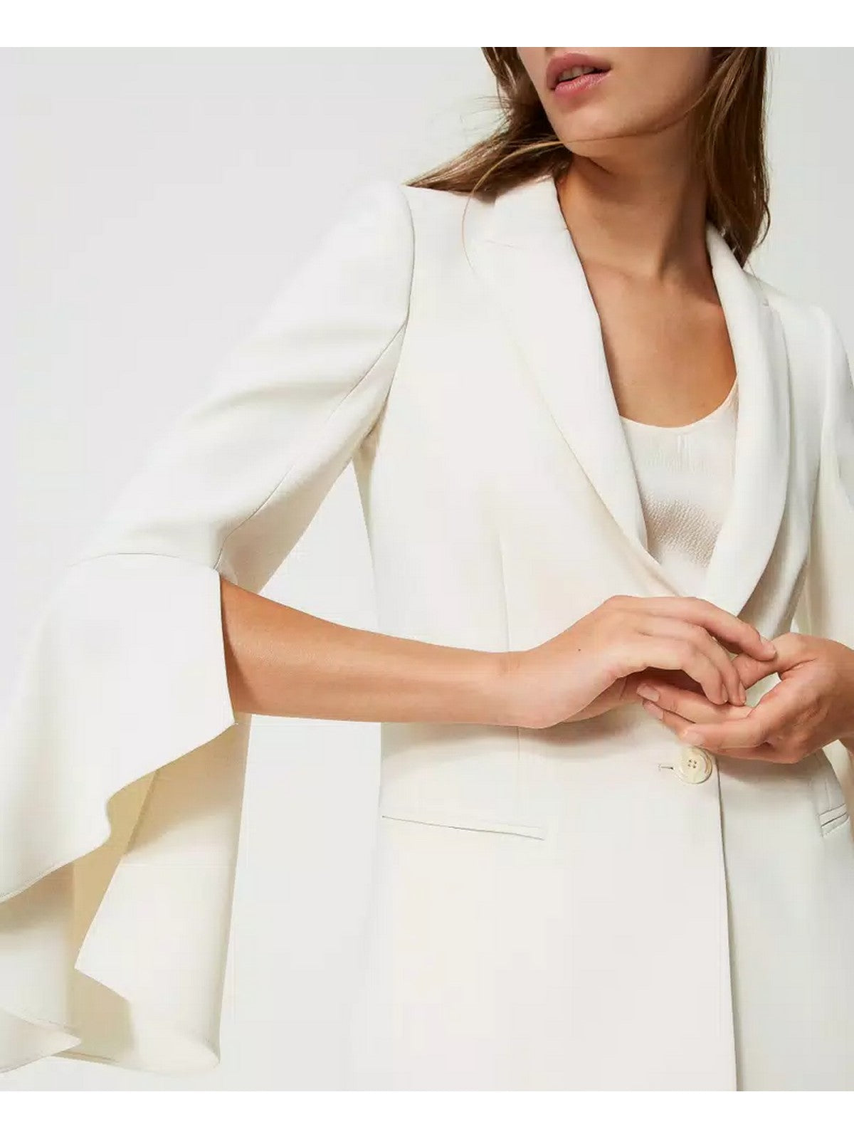 Twinset Damenjacke 241TP2290 00282 Weiß