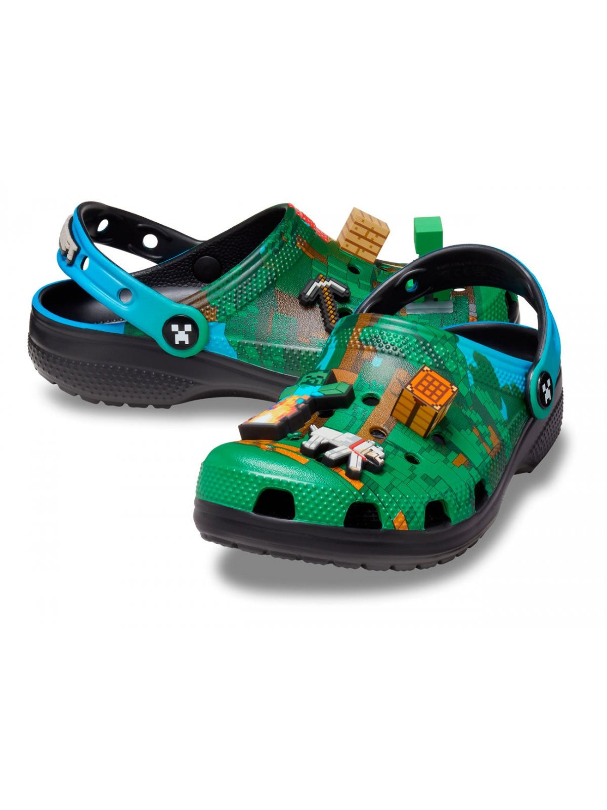 CROCS Ciabatta Bambini e ragazzi Minecraft Classic Clog K 210830 90H MULTI gioboutiqueweb