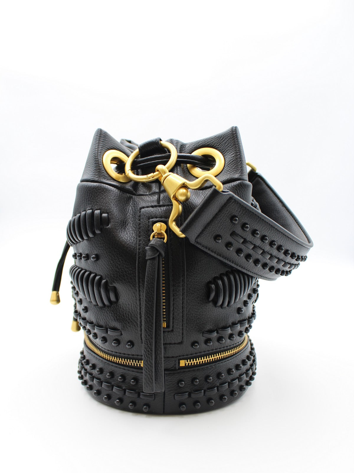 LA CARRIE Borsa Donna GIPSY BUCKET SYNT. TUMBLED 151M-EM-115 TBS/BLA Nero gioboutiqueweb