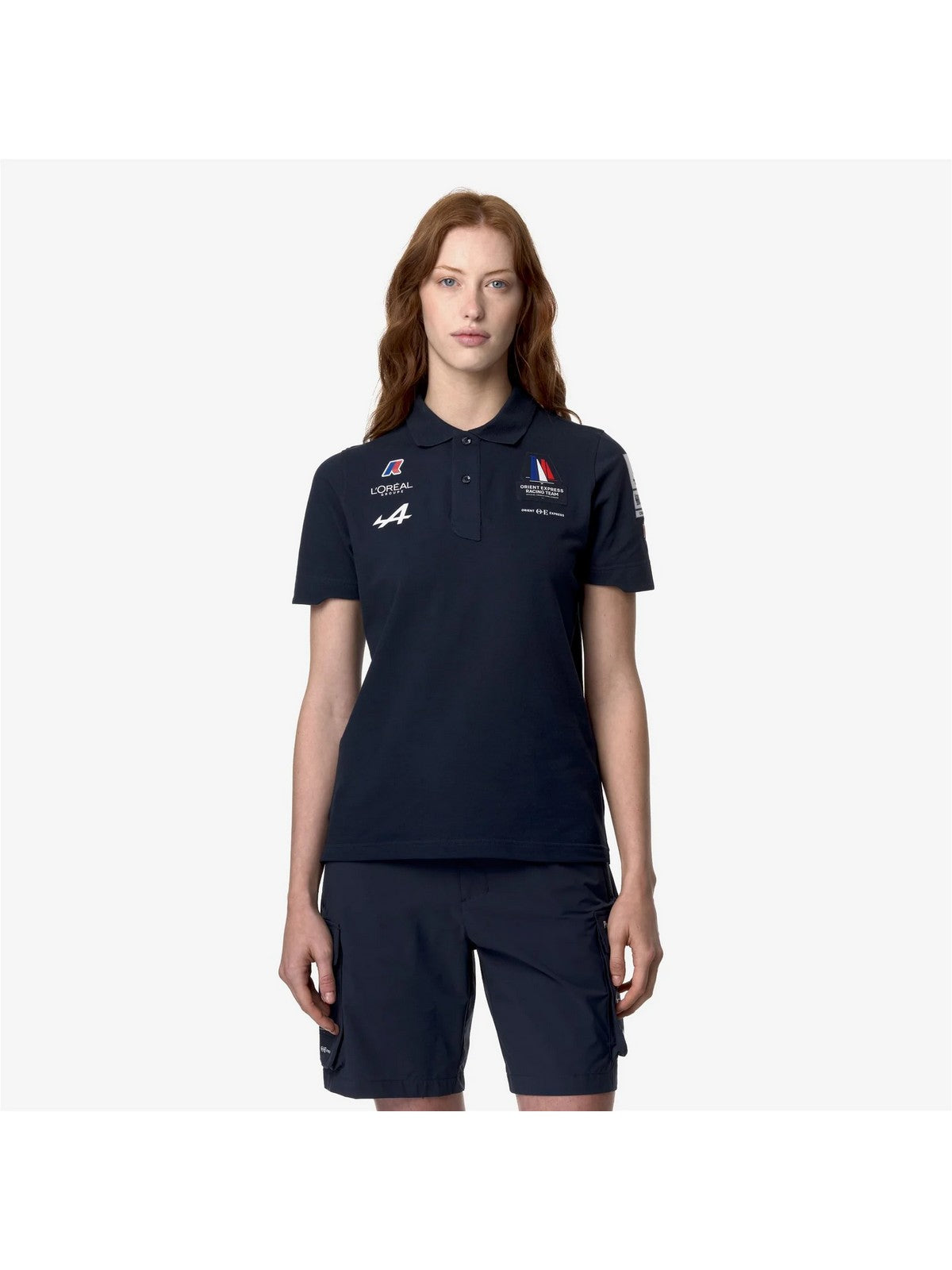 K-WAY T-Shirt e Polo Uomo Drosay Orient Express Team Ac K2131BW B29 Blu gioboutiqueweb