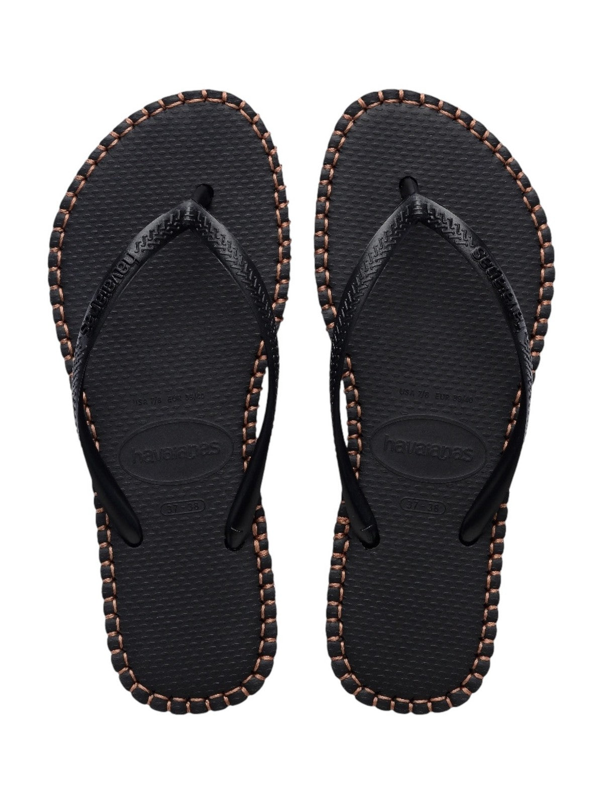 HAVAIANAS Infradito Donna Hav. Slim flatform loop 4149928.0090 Nero gioboutiqueweb