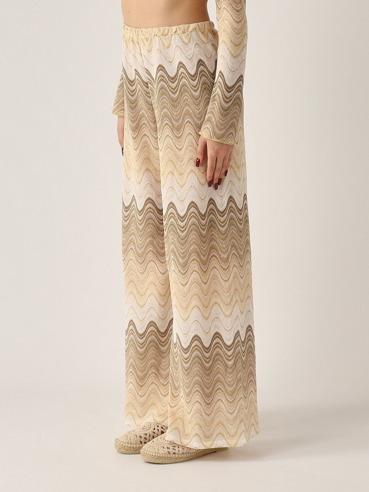 MC2 SAINT BARTH Pantalone Donna AMALIA 02022L RACHEL SEA WAVE 11