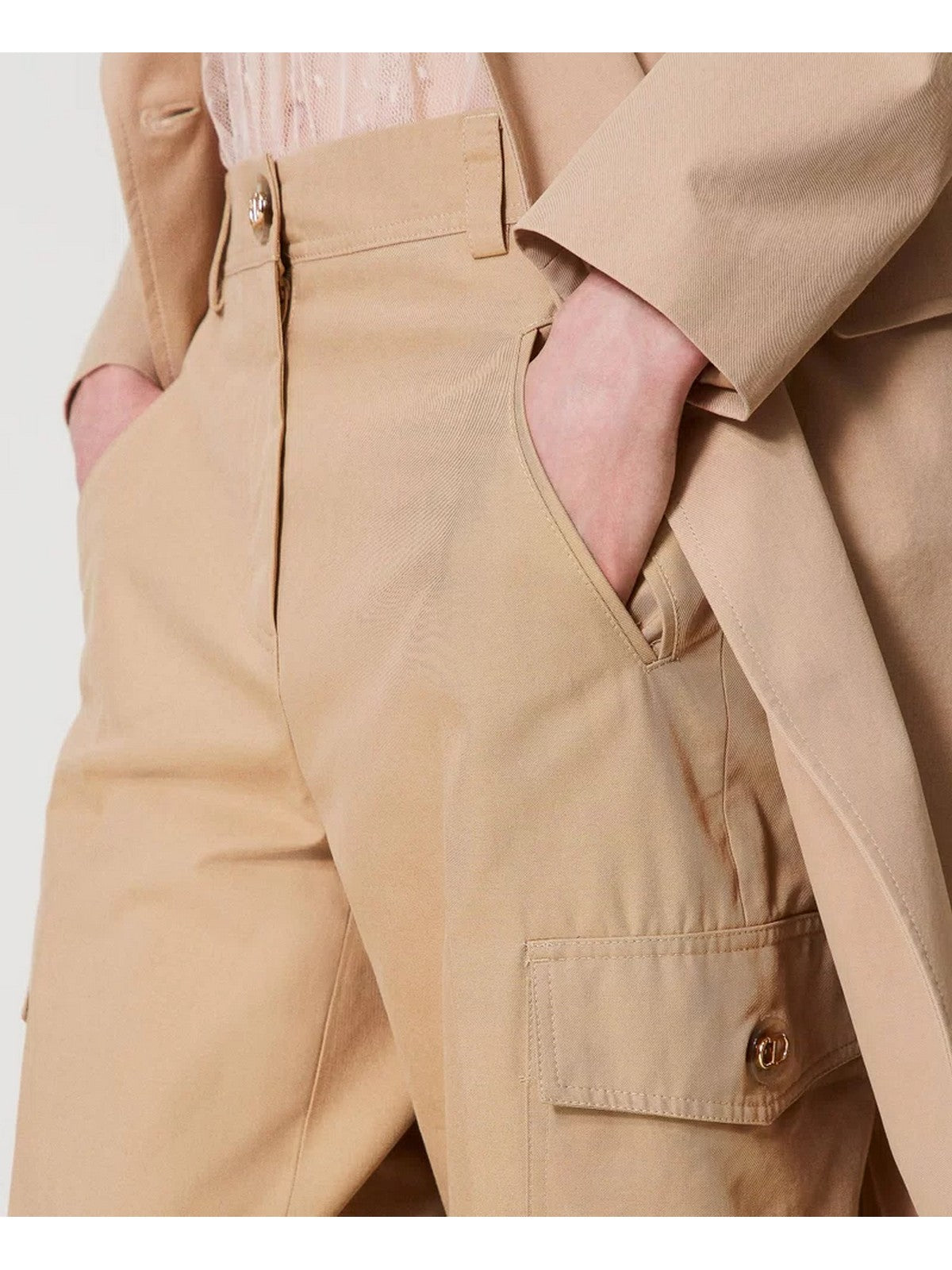 TWINSET Pantalone Donna 251TP2212 12145 Beige