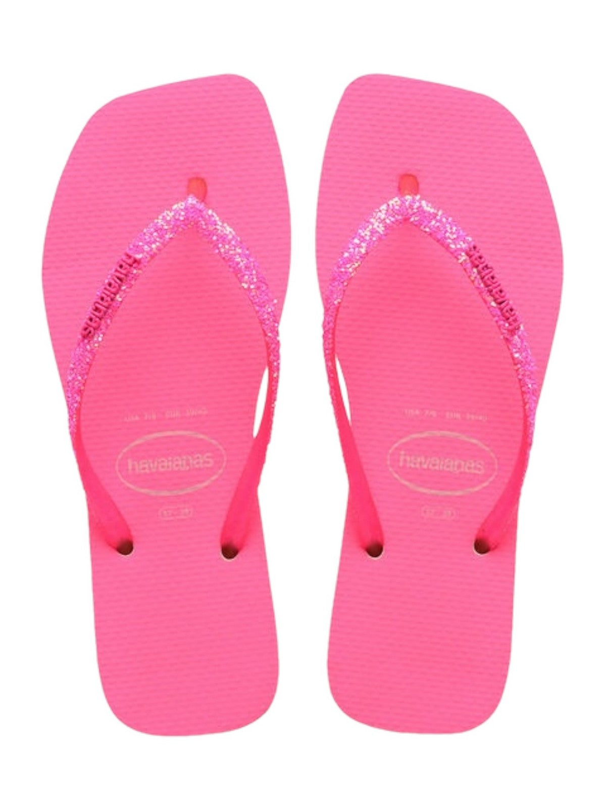 HAVAIANAS Infradito Donna Hav. Square Glitter Neon 4148927.9336 Rosa gioboutiqueweb